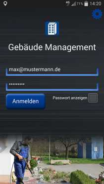 Formular App für Gebäudemanagement